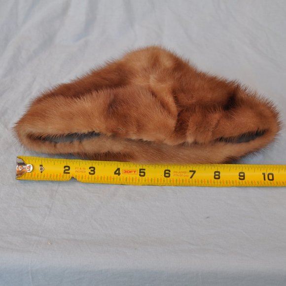 Adolfo II vintage fur hat and stole wrap collar (w682) main image 7